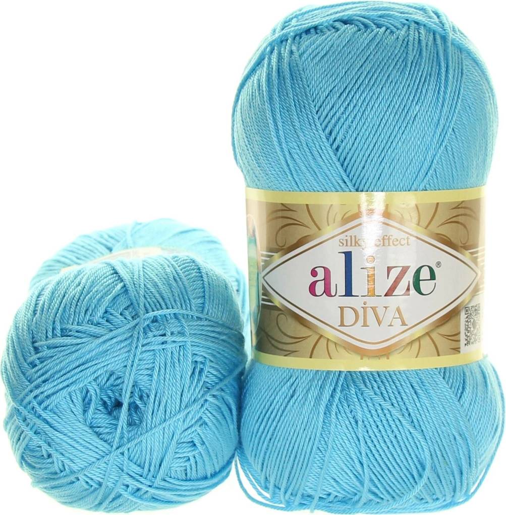 Alize Diva světle modrá 346