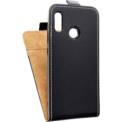 Púzdro ForCell Slim Flexi flip na Huawei P20 Lite čierne