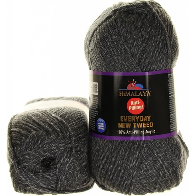 Himalaya New Tweed 75116 šedobílá