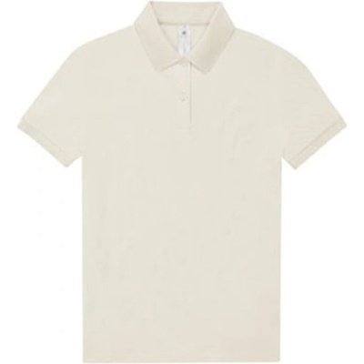 B&C Dámske polo tričko PW461 Off White