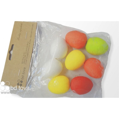 BD-Tova Vajíčko vatové 38 x 29 mm mix barev 8 ks – Hledejceny.cz