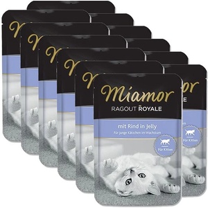 Miamor Ragout Kitten говеждо консервирано месо 12 x 100 г