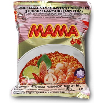 MAMA Orientálna instantná rezancová polievka s krevetovou príchuťou 60 g