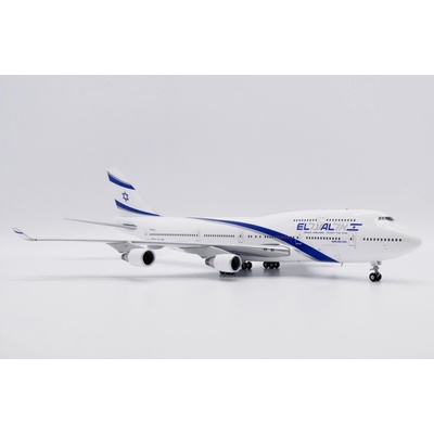 JC Wings B747-458 El Al 2000s Colors Named Tel Aviv-Jaffa תל אביב-יפו + AV tag 1:200