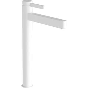Hansgrohe Finoris - Смесител за мивка, с изход Push-Open, CoolStart, EcoSmart, бял мат 76072700 (76072700)