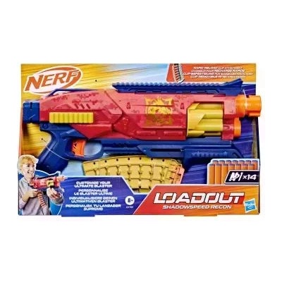 Hasbro Nerf: Пистолет за гъби Loadout Shadowspeed Recon