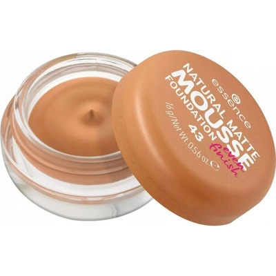 Essence Natural Matte Mousse pěnový make-up pro matný vzhled 43 16 g