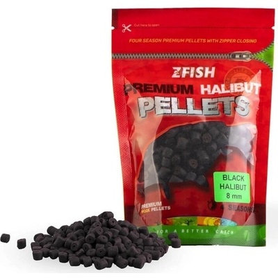 ZFISH Premium HALIBUT Hook Pellets 200 g 8 mm Black Halibut Пелети (ZF-6222)