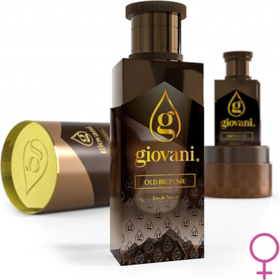 Giovani Eau de parfum OLD BROWNIE 20% parfum dámsky 50 ml