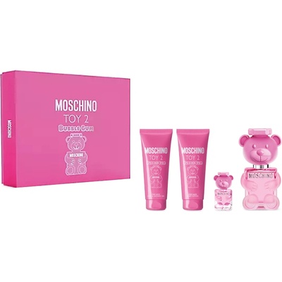 Moschino Toy 2 Bubble Gum Gift Set EDT 100 ml + Shower Gel 100 ml + Body Lotion 100 ml + EDT 10 ml за жени