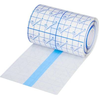 ZARYS elastoDERM ROLL transparentní fóliová náplast 10 cm × 10 m