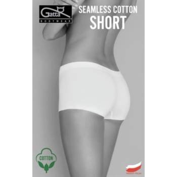 Gatta Bodywear Памучни дамски боксерки в бял цвят seamlessEH-34961-WHITE - Бял, размер S