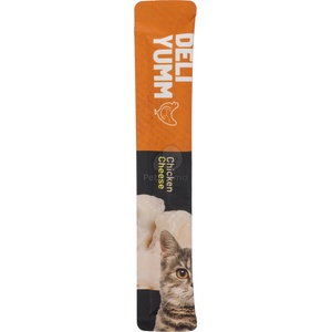 Flamingo Deli Yumm паста за котки - пилешко, кашкавал 5 x 14 г