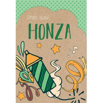 Albi Přání k svátku - Honza