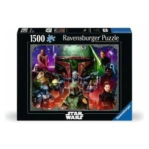 Ravensburger Bobs 1500 Star Wars puzzle. Fett the Bounty Hunter
