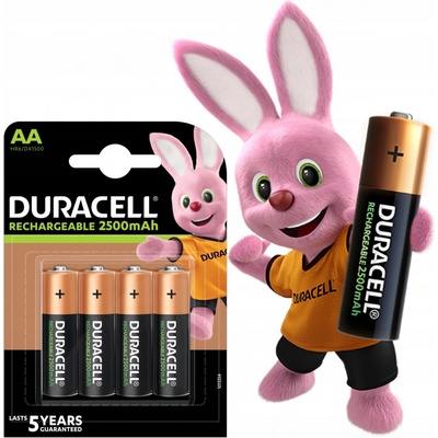 Duracell Stay Charged AA 2500mAh 4ks DURSTAYAA2400 – Sleviste.cz