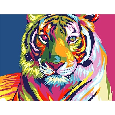Gaira Diamantové maľovanie Tiger D0105