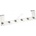 WENKO 4468060100-Закачалка CELANO 39x11 cm, неръждаема стомана, сребриста (WE0642)