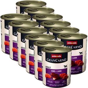 Animonda GranCarno Original Adult говеждо месо и агне - 12 x 800г