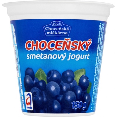 Choceňská mlékárna Choceňský smetanový jogurt borůvka 150 g – Zboží Dáma Choceňská mlékárna Choceňský smetanový jogurt borůvka 150 g – Zboží Dáma