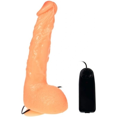 Pretty Love Beautiful Jason Realistic Vibrating Dildo 24 cm Nude