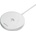 Dudao USB-C Magnetic Wireless Qi Charger 15W - поставка (пад) за безжично зареждане за iPhone с Magsafe (бял)
