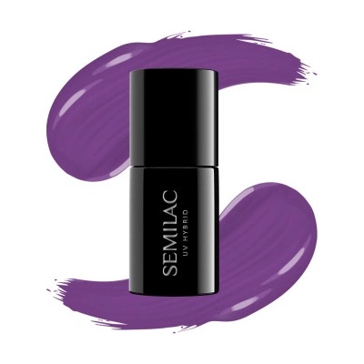 Semilac gél lak 129 Violet Bliss 7 ml