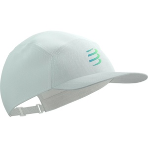 Compressport Шапка с козирка Compressport 5 Panel Cap - Star White / Blue / Green - размер One Size (904-5604-0511)