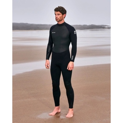 Saltrock Мъжки неопрен Saltrock Synthesis 4/3 Back Zip в черно (YWT12301002BLACK)