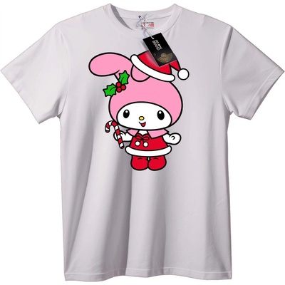 NOONEBRAND Тениска My Melody Коледна - 6XL, Black