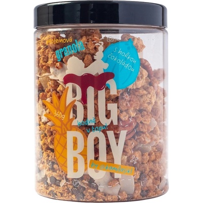 Big Boy Proteínová granola s horkou čokoládou @KAMILASIKL 360 g
