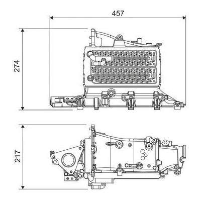 Chladič turba VALEO 818685