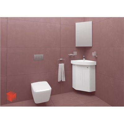 Visota Комплект PVC мебели за баня Кара 46 - Висота (VisKara46kom)