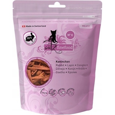 Catz finefood Pamlska Meatz No.11 králik 45 g