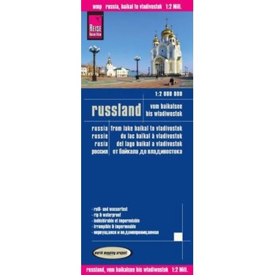 World Mapping Project Reise Know-How Landkarte Russland vom Baikalsee bis Wladiwostok 1:2.000.000