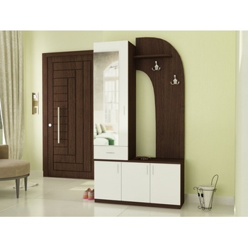 DST Портманто Irina-dst, венге и бяло