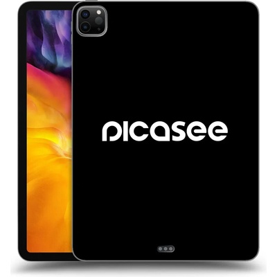 Picasee silikónový čierny obal pre Apple iPad Pro 11 2024 7.gen. Picasee new logo white