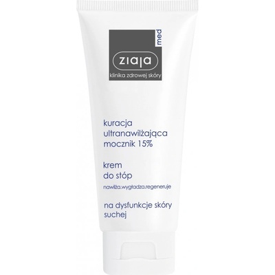 Ziaja Med Ultrahydratační kúra krém na chodidla s ureou 100 ml
