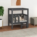 vidaXL 65,5x43x70 cm grey 822374