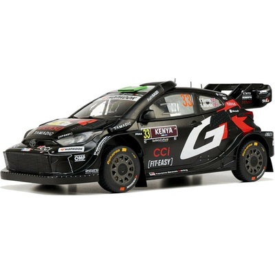 Ixo Toyota GR Yaris Rally1 33 Evans/Martin vítězové Rally Japan 2024 Models 1:18