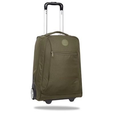 COOLPACK Ученическа раница на колела Coolpack - Compact - rpet OLIVE