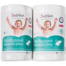 Bobánek Bambusové separačné plienky Duo Pack