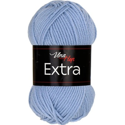 Vlna - Hep Extra 6507 šedomodrá