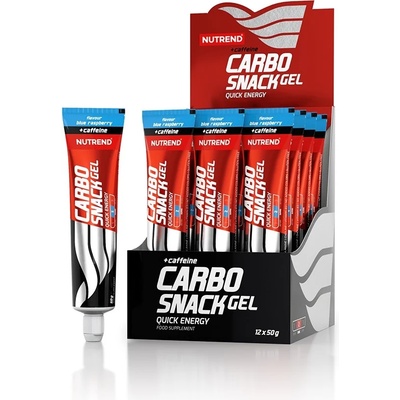 Nutrend Carbosnack with Caffeine tuba Вкус: малина