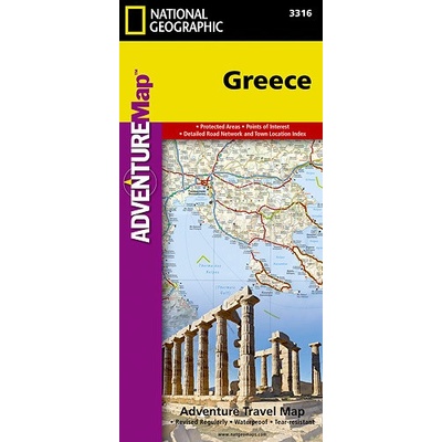Řecko Adventure Map GPS komp. NGS