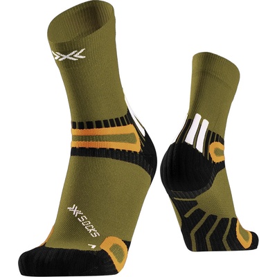 X-Bionic X-Socks Hike Discover Ankle zelená