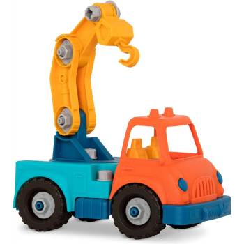 Battat Сглобяема играчка Battat - Камион с кран (BTVE1055Z)