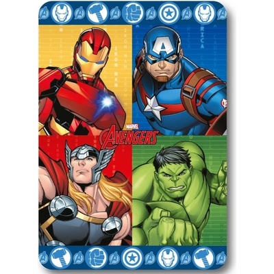 EU Dětská deka AVENGERS Hero Force polar fleece cm