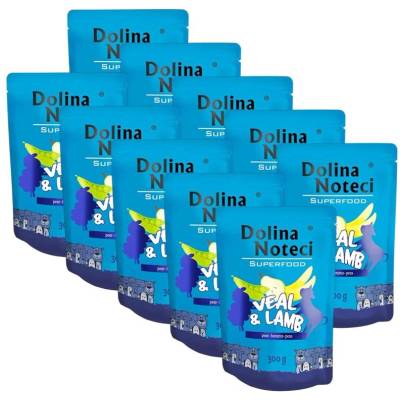Dolina Noteci Superfood Телешко & Ягне 10 x 300 г