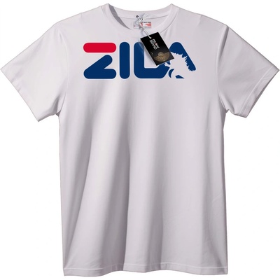 NOONEBRAND Тениска с лого FILA ZILA GODZILA - 3XL, Black